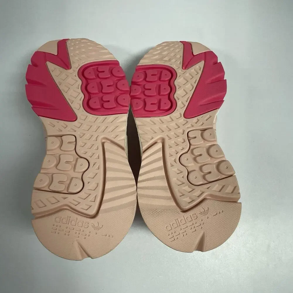 Adidas Nite Jogger J Vapour Pink EG6744 Size 5.5 Kids Boost Sneakers Leather